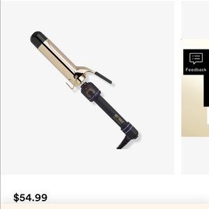 Profession gold 2 inch barrel curling iron